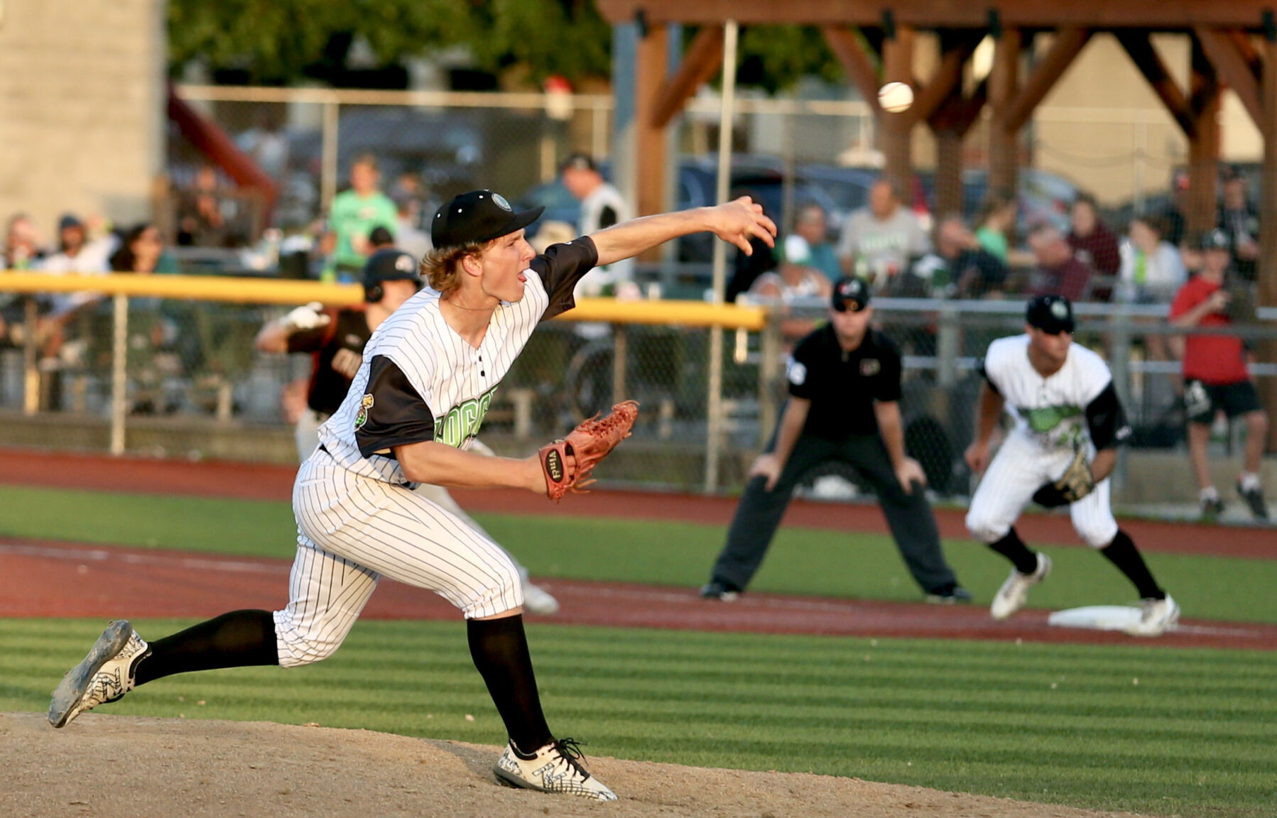 Brett Steussel on the Mound